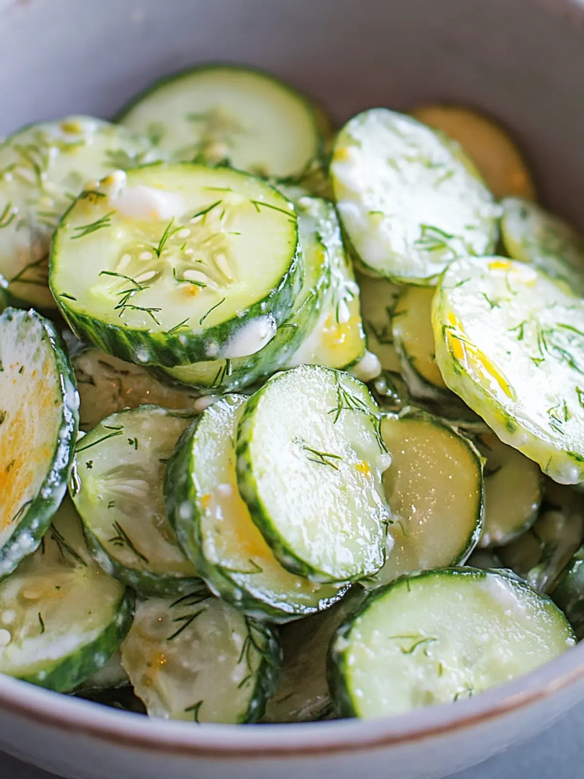 Refreshing Pickle Juice Ranch Cucumber Salad for Summer Fun 5 Pickle Juice Ranch Cucumber Salad