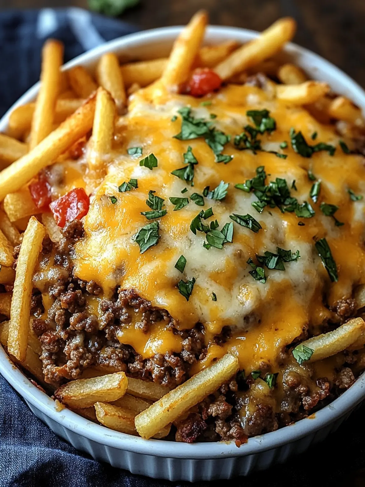 Cheeseburger French Fry Casserole: Comfort Food Made Easy 5 Cheeseburger French Fry Casserole