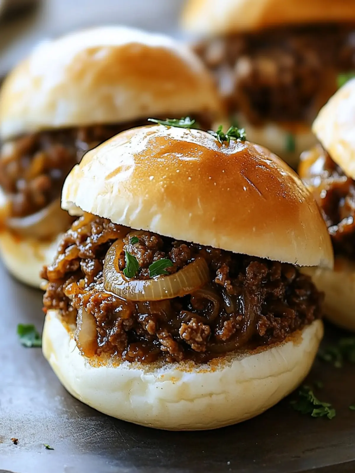 Gourmet French Onion Beef Sloppy Joes for Quick Comfort 2 French Onion Beef Sloppy Joes