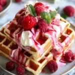 Red Velvet Marble Waffles: A Delectable Breakfast Delight 4 Red Velvet Marble Waffles
