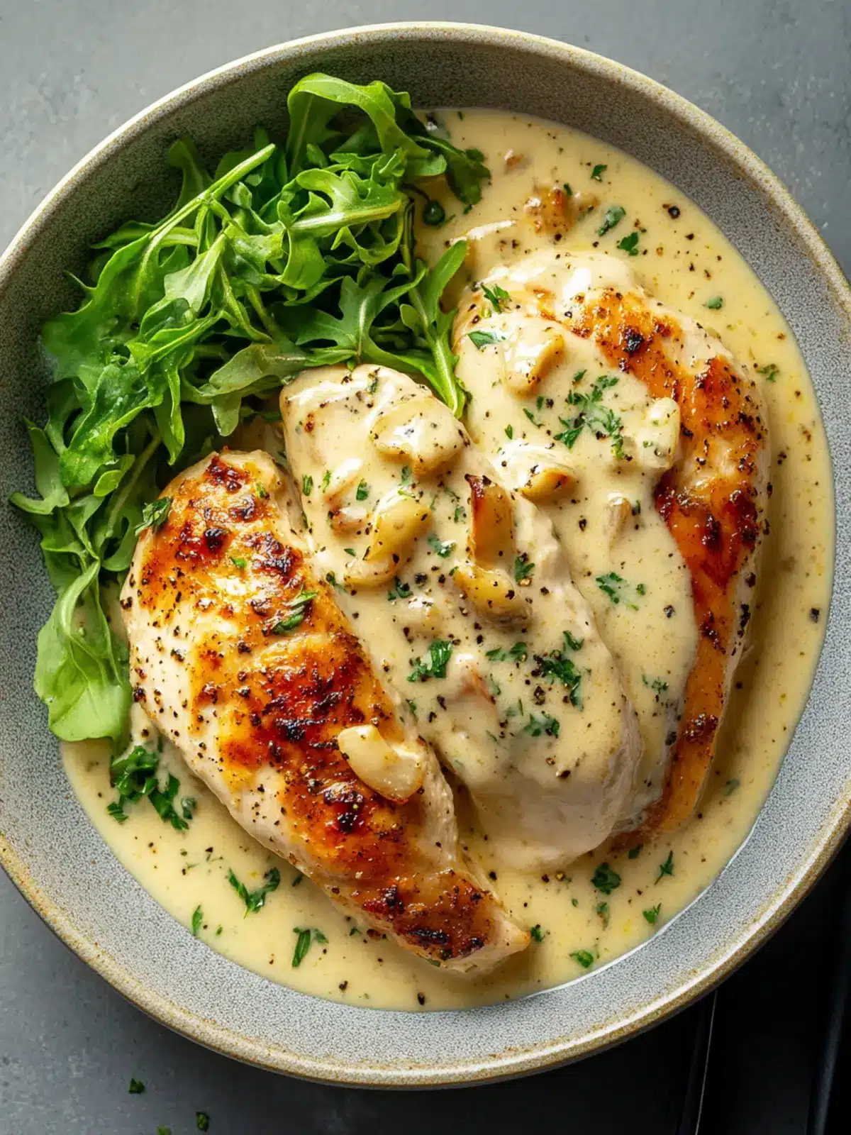 Deliciously Creamy Garlic Chicken in Just 55 Minutes 5 Creamy Garlic Chicken