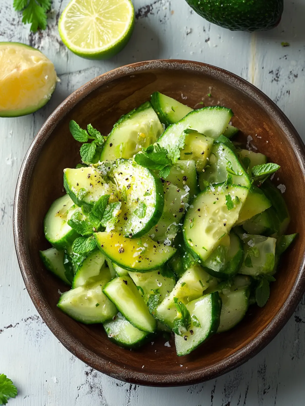 Perfect Your Summer with Tangy Cucumber and Avocado Salad 5 Tangy Cucumber and Avocado Salad