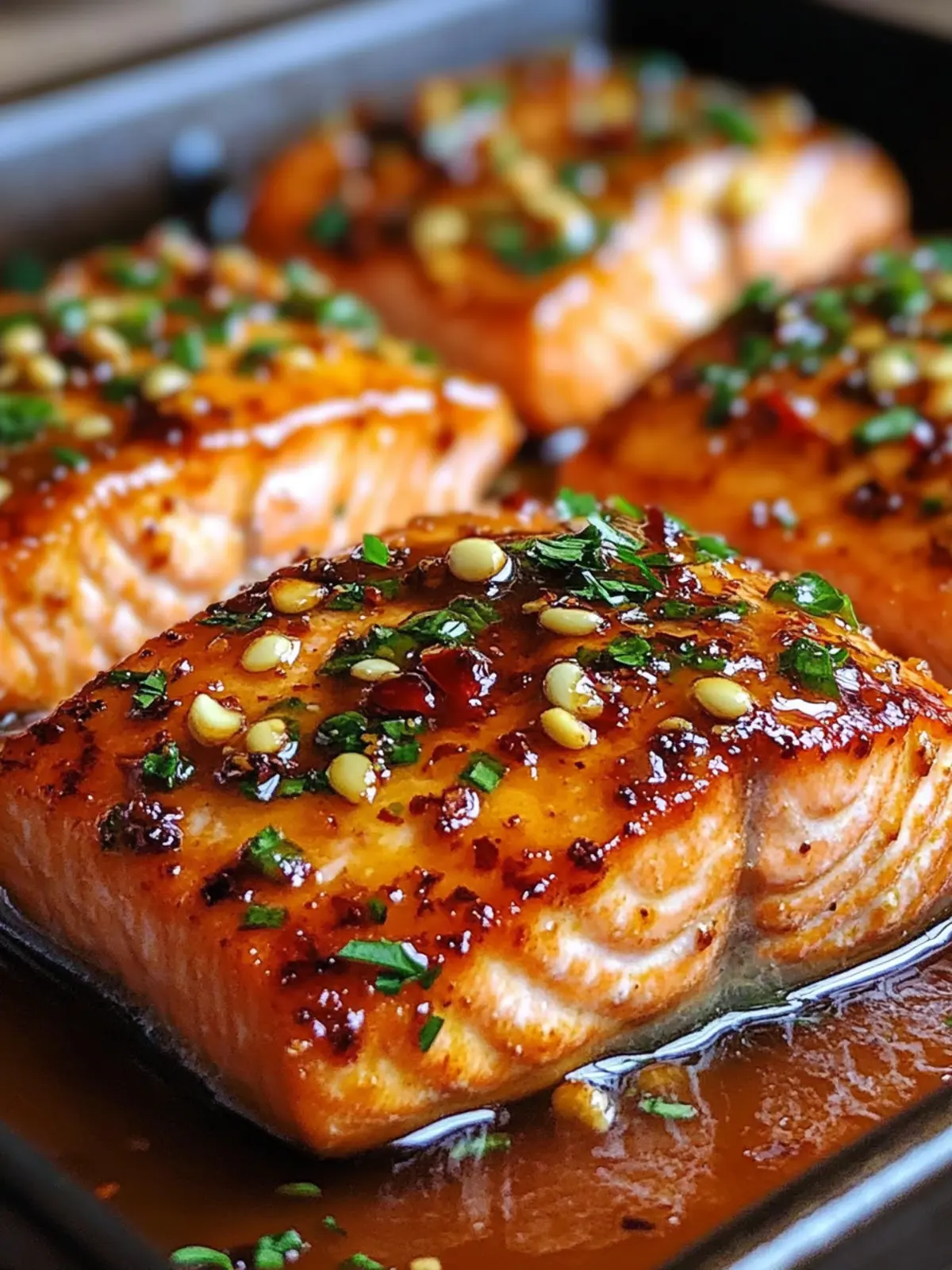 Honey-Garlic Glazed Salmon: A Delightful Weeknight Winner 2 Honey-Garlic Glazed Salmon