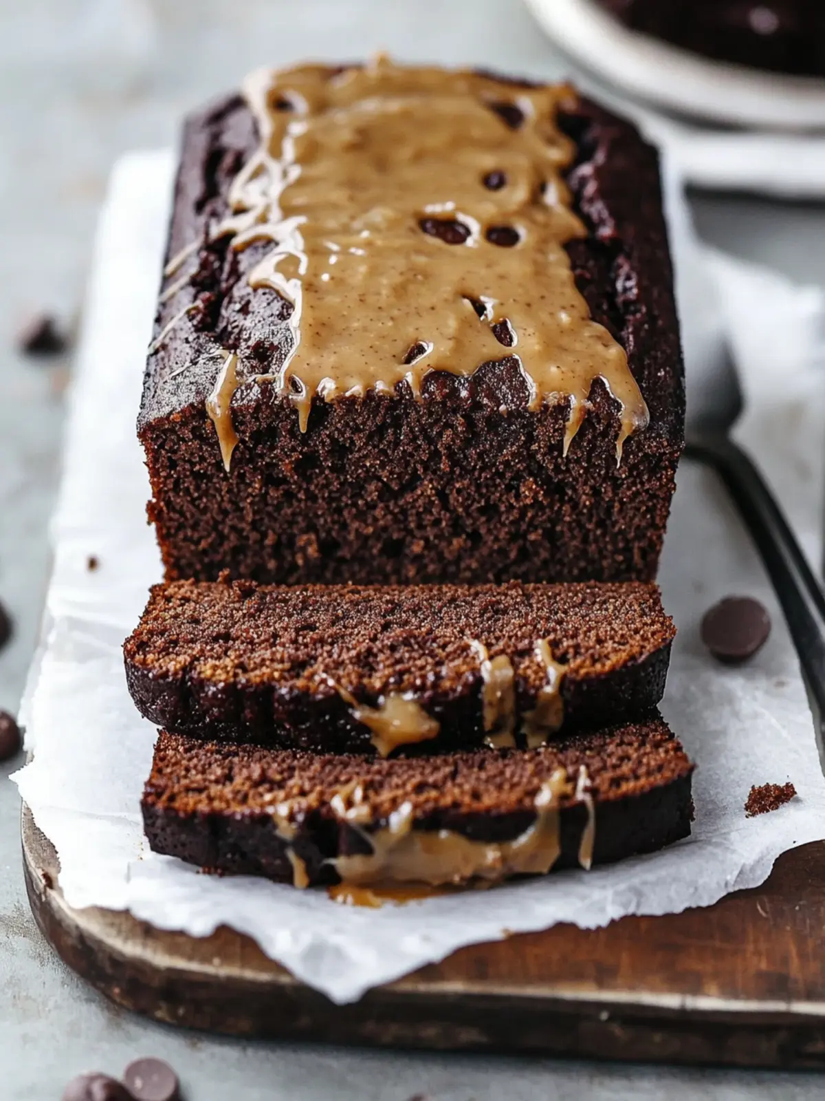 Decadent Chocolate Peanut Butter Banana Bread You’ll Love 5 Chocolate Peanut Butter Banana Bread