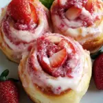 Irresistible Strawberry Cheesecake Cinnabon Rolls for Breakfast Bliss 3 Strawberry Cheesecake Cinnabon Rolls