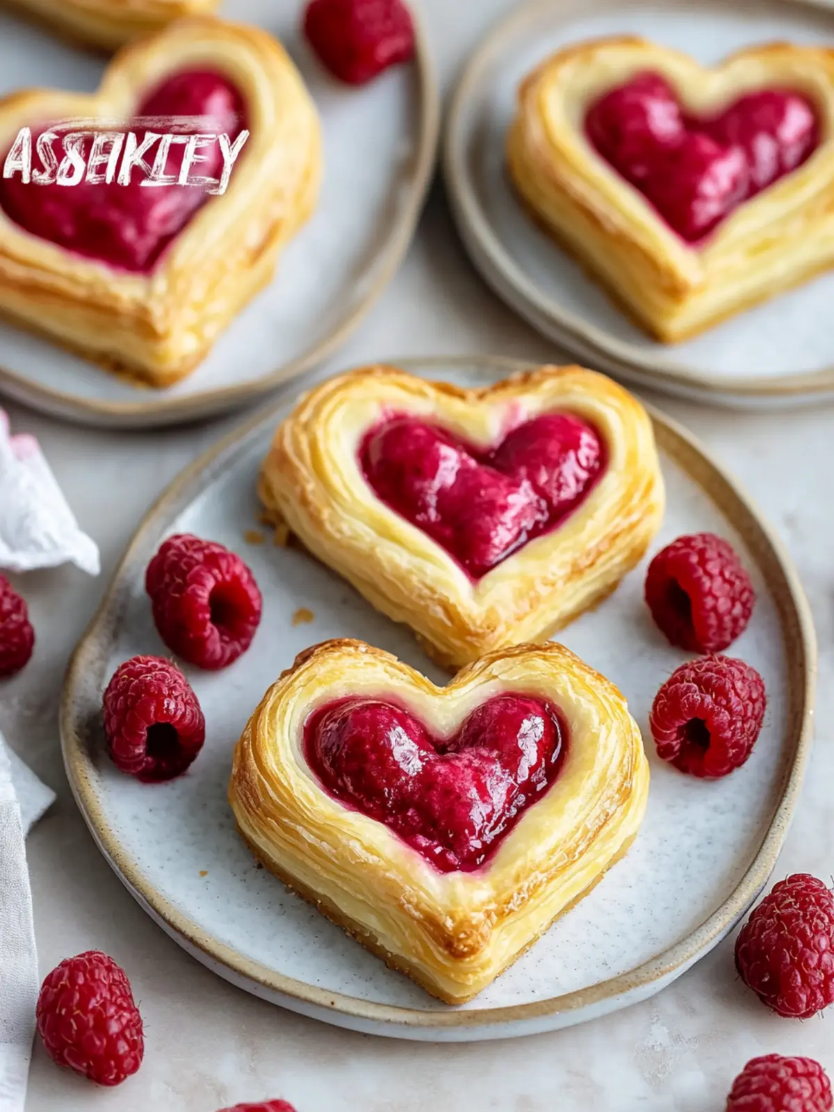 Irresistible Raspberry Heart Danishes in Under an Hour 4 Raspberry Heart Danishes
