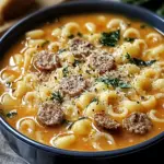 Warm Up with Creamy Parmesan Italian Sausage Ditalini Soup 5 Creamy Parmesan Italian Sausage Ditalini Soup