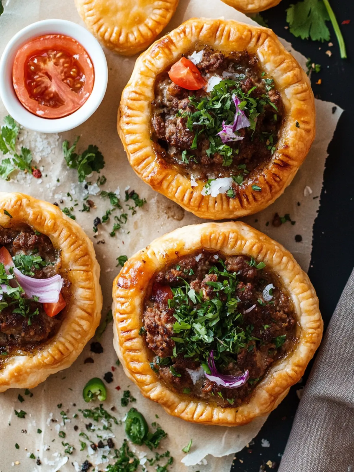 Lahmajeen Meat Pies: Crispy Flavor that Will Wow Your Family 5 Lahmajeen Meat Pies