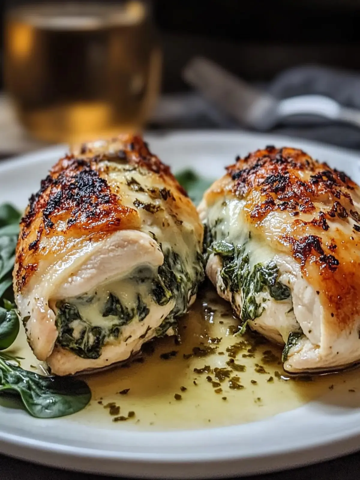 Spinach Cheese Stuffed Chicken: A Flavor-Packed Delight 4 Spinach Cheese Stuffed Chicken