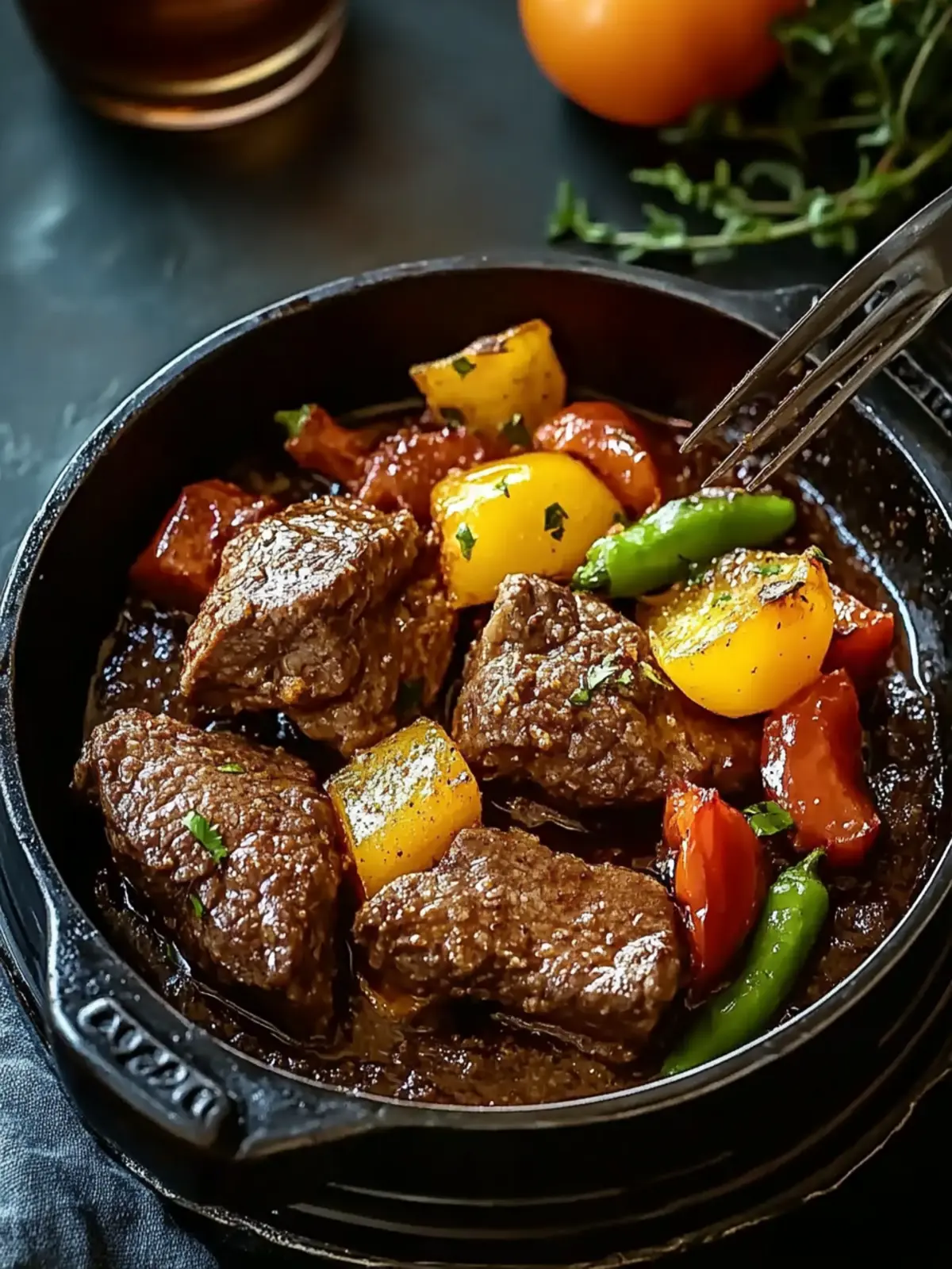 Deliciously Slow-Cooked Pepper Steak for Effortless Dinners 2 Pepper Steak