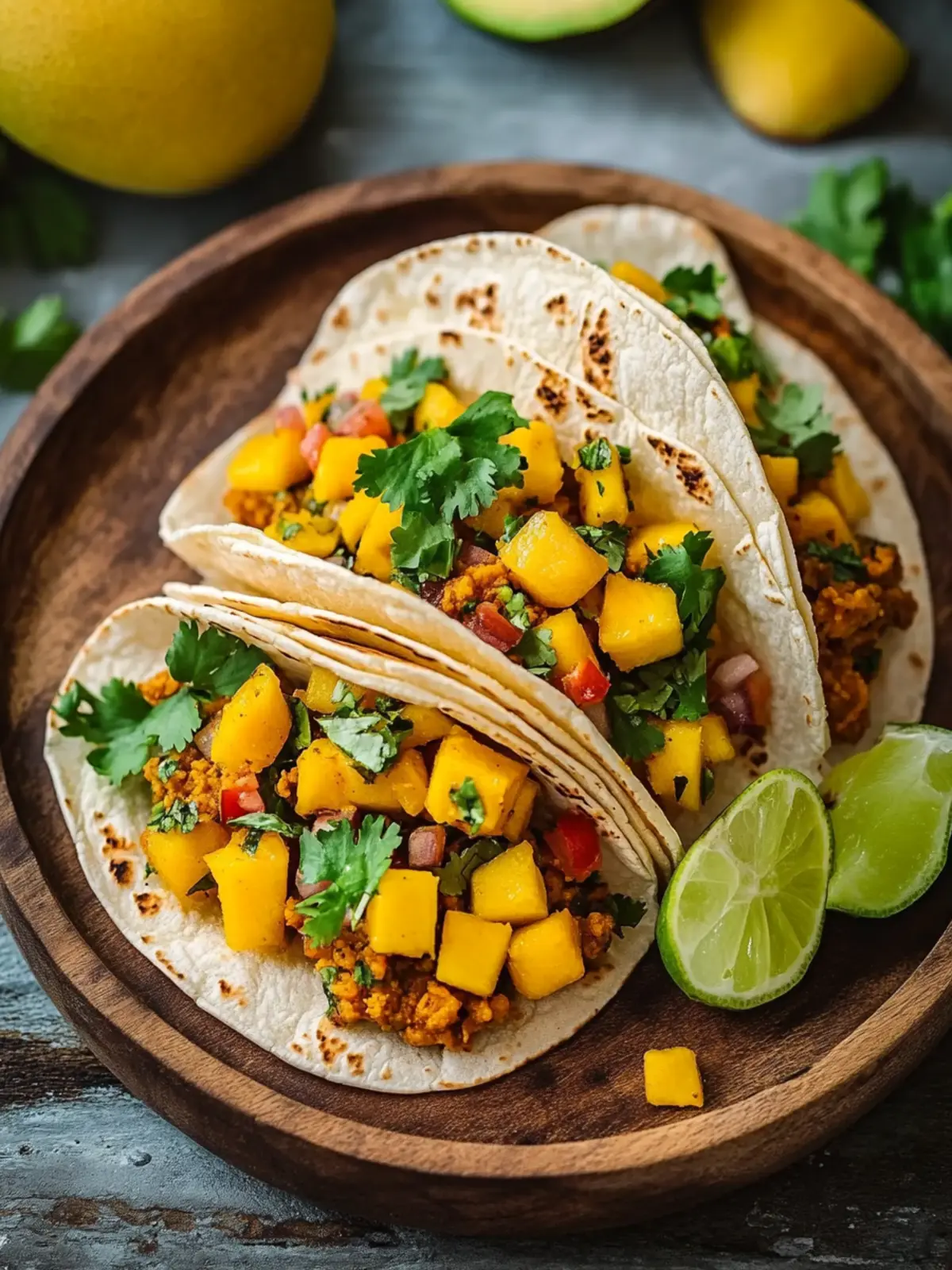Indian Spiced Tacos with Mango Salsa for Tasty Weeknight Fun 3 Indian Spiced Tacos with Mango Salsa