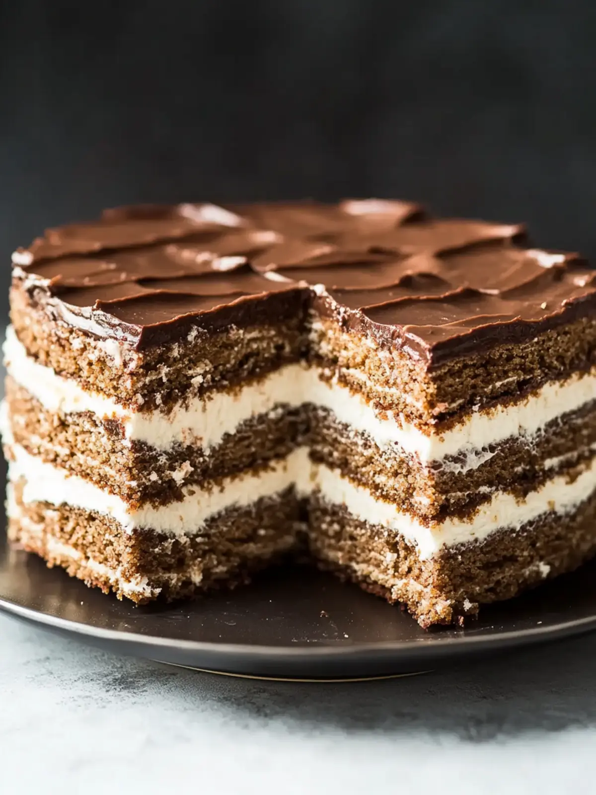 Decadent Chocolate-Matzo Layer Cake for Effortless Indulgence 5 Chocolate-Matzo Layer Cake