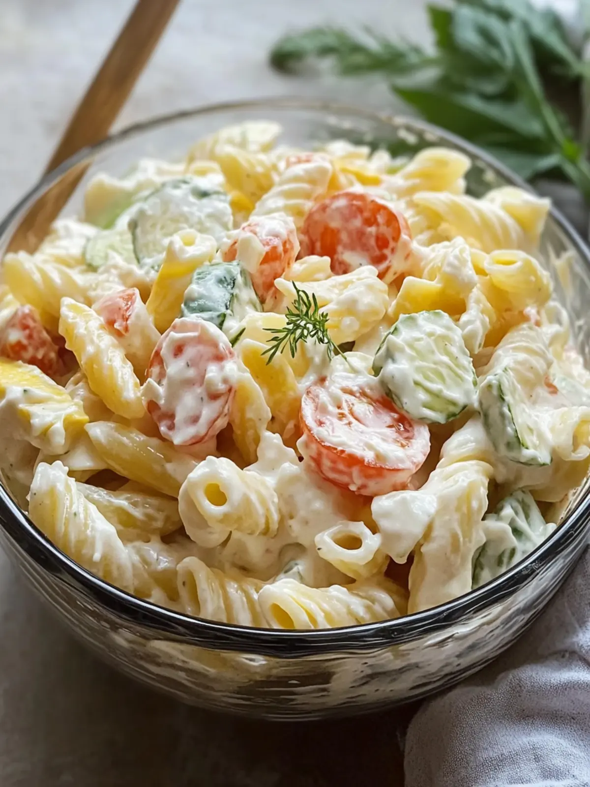 Creamy Pasta Salad Bliss for Perfect Summer Gatherings 5 Creamy Pasta Salad Bliss