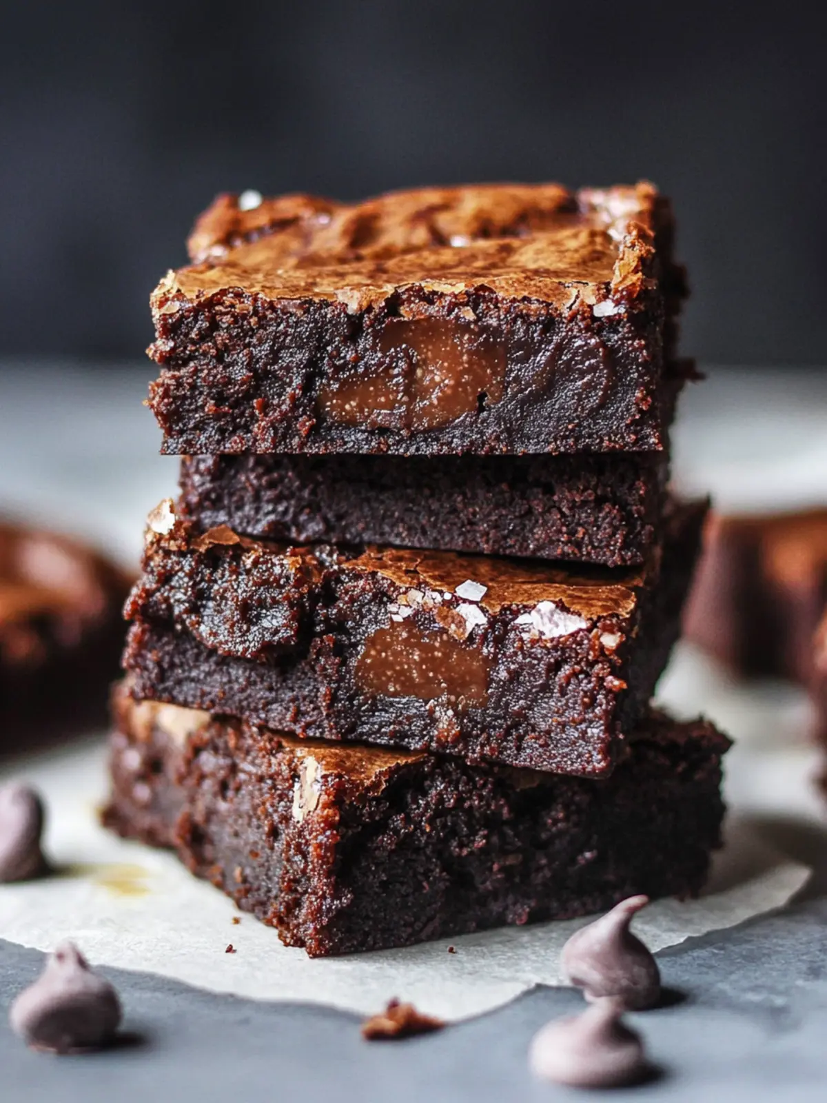 Vegan Tahini Brownies: Indulge in Guilt-Free Fudgy Bliss 2 Vegan Tahini Brownies