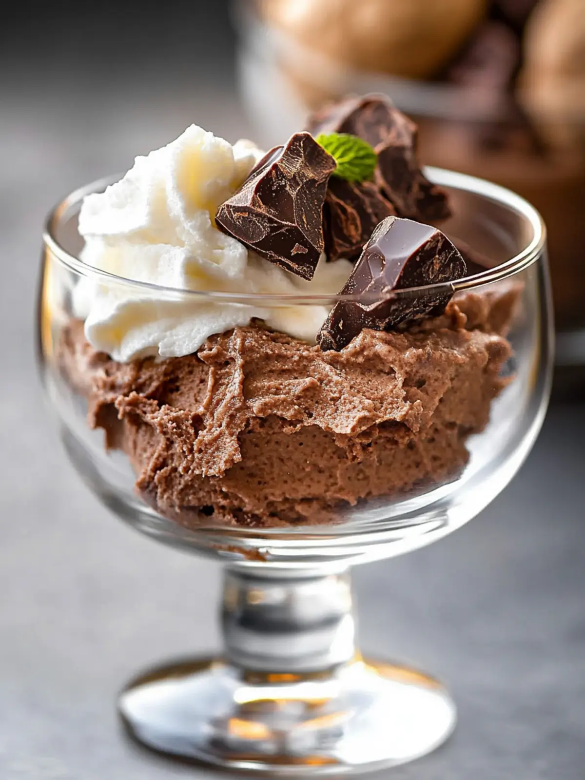 Indulge in 4-Ingredient Dark Chocolate Mousse Bliss 3 Dark Chocolate Mousse