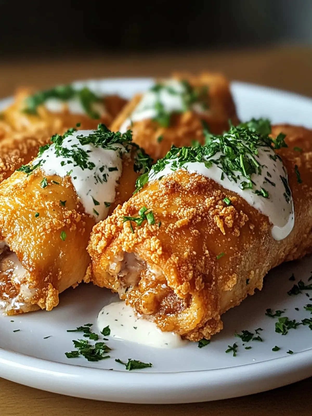 Irresistible Chicken Pillows with Creamy Parmesan Delight 4 Irresistible Chicken Pillows