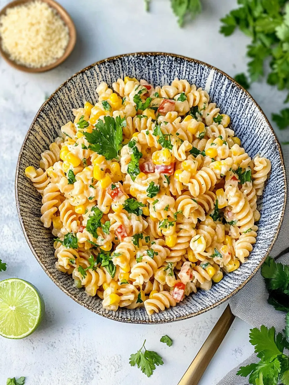 Street Corn Pasta Salad – A Flavorful Twist for BBQs 3 Street Corn Pasta Salad