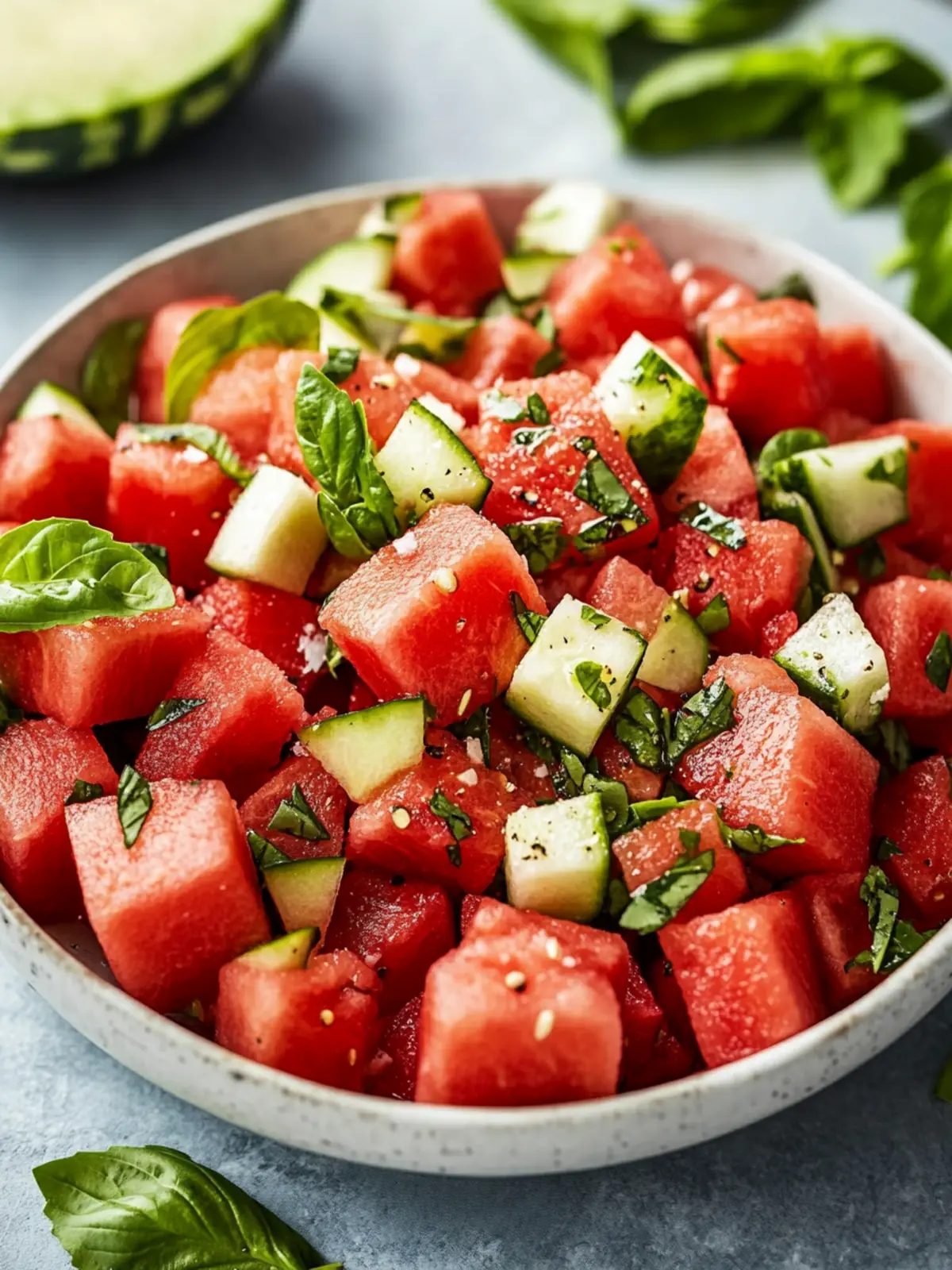 Refreshing Watermelon Salad with Honey-Lime Bliss 5 Watermelon Salad