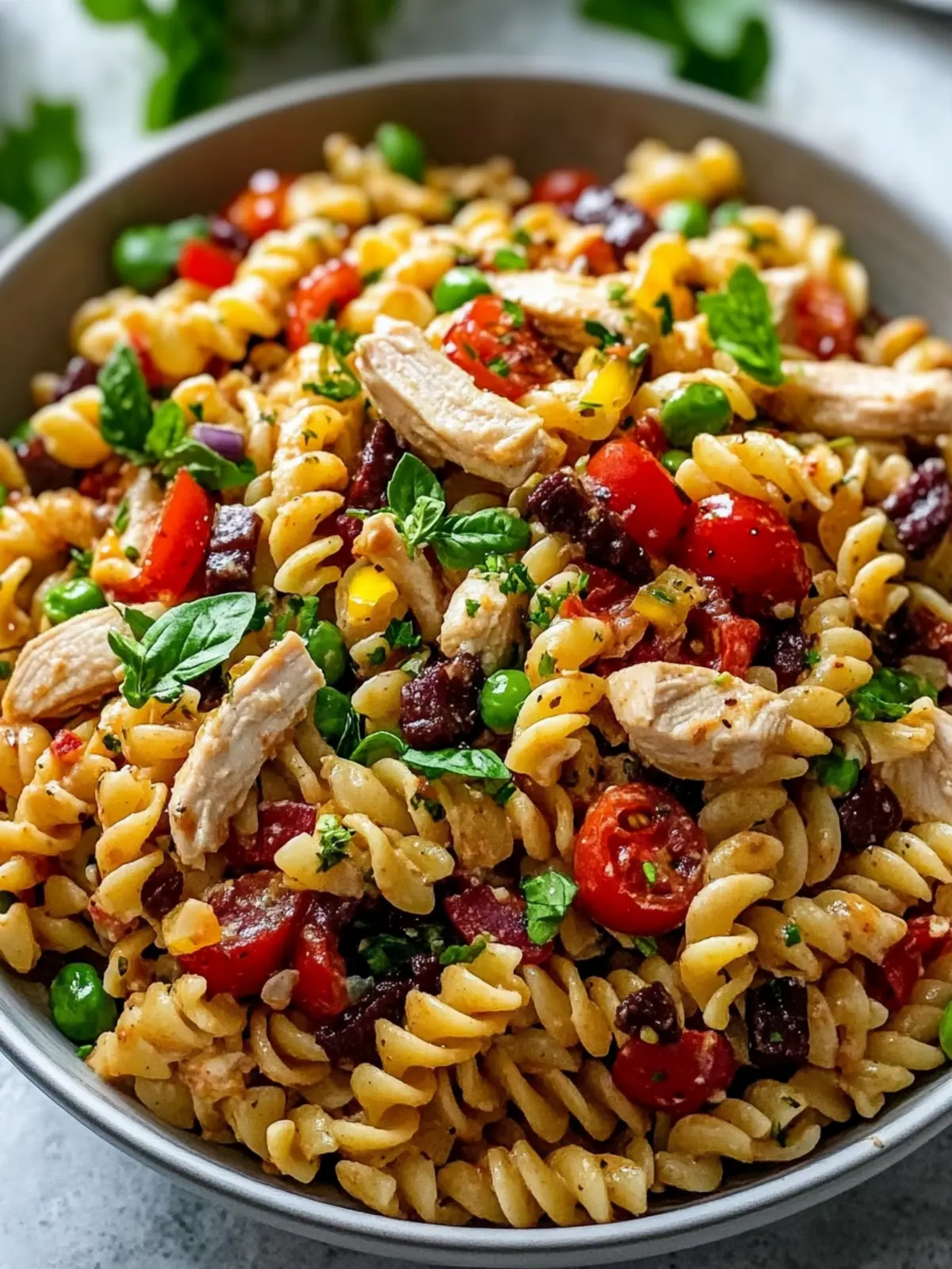BBQ Chicken Pasta Salad: The Ultimate Summer Crowd-Pleaser 3 BBQ Chicken Pasta Salad