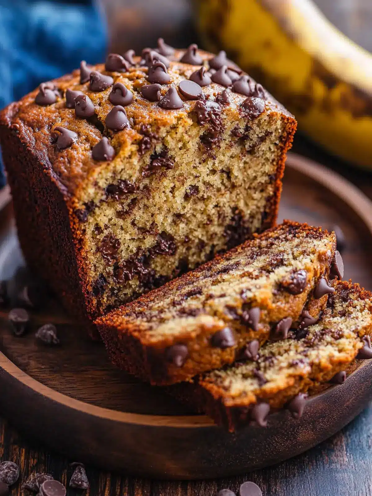 Irresistibly Moist Chocolate Chip Banana Bread Recipe 5 Chocolate Chip Banana Bread