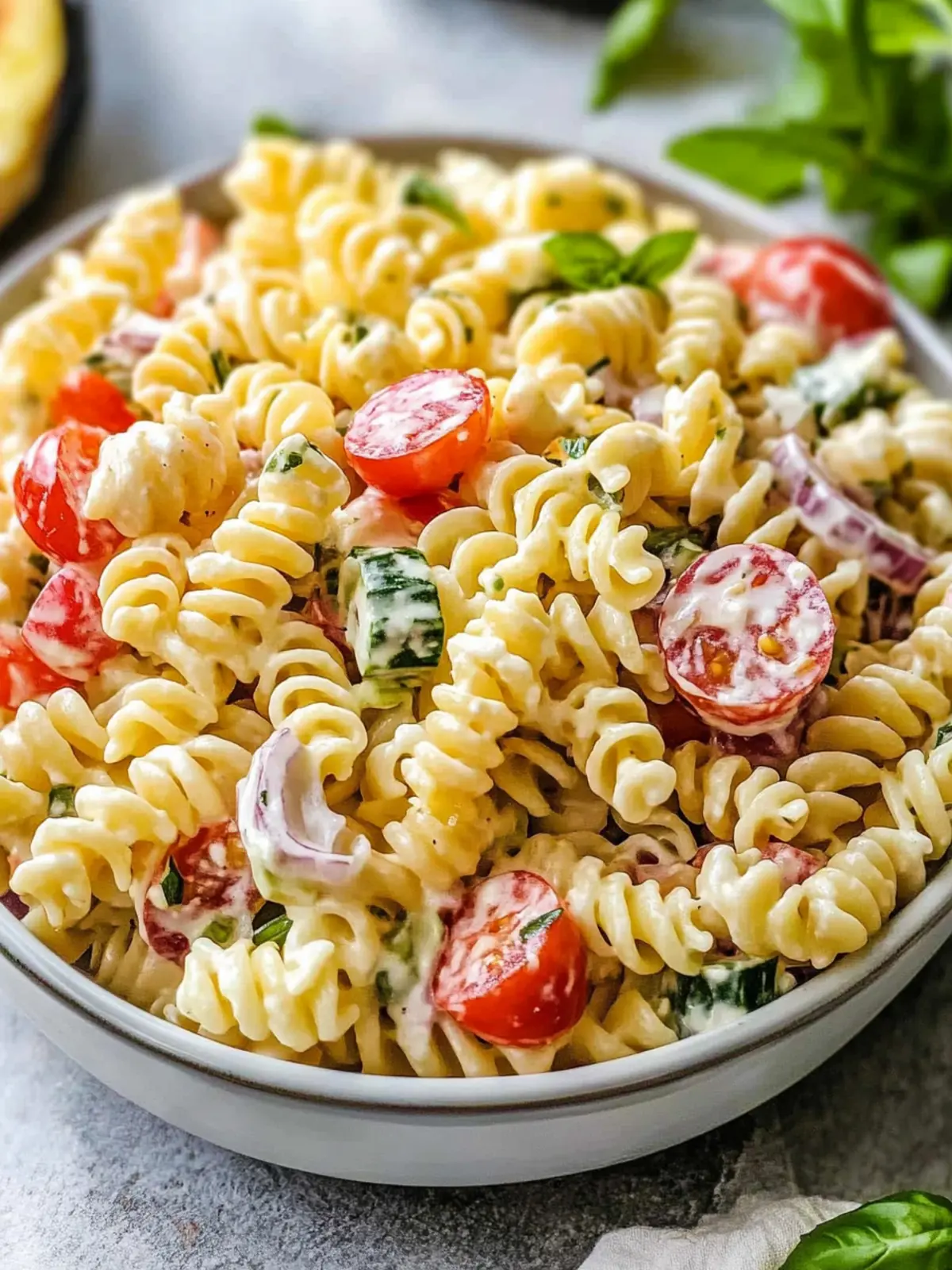 Creamy Pasta Salad: Your New Favorite Summer Side Dish 5 Creamy Pasta Salad