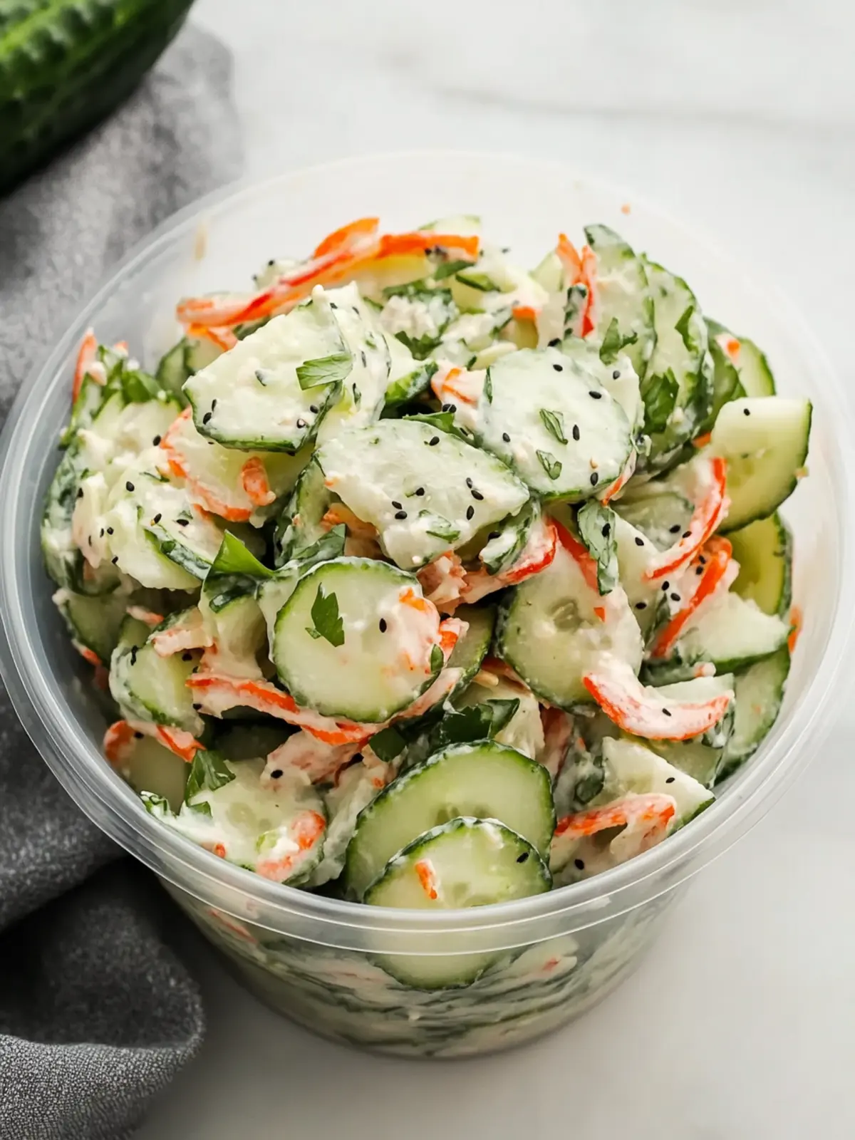 Easy Sushi Cucumber Salad for a Refreshing Twist on Tradition 2 Easy Sushi Cucumber Salad
