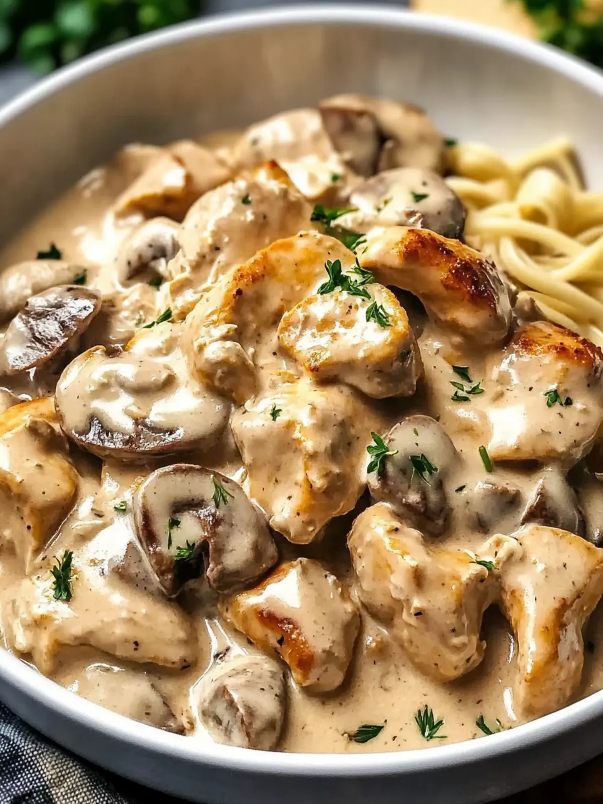 Creamy Rich Chicken Stroganoff: Comfort Food Done Right 3 Rich Chicken Stroganoff