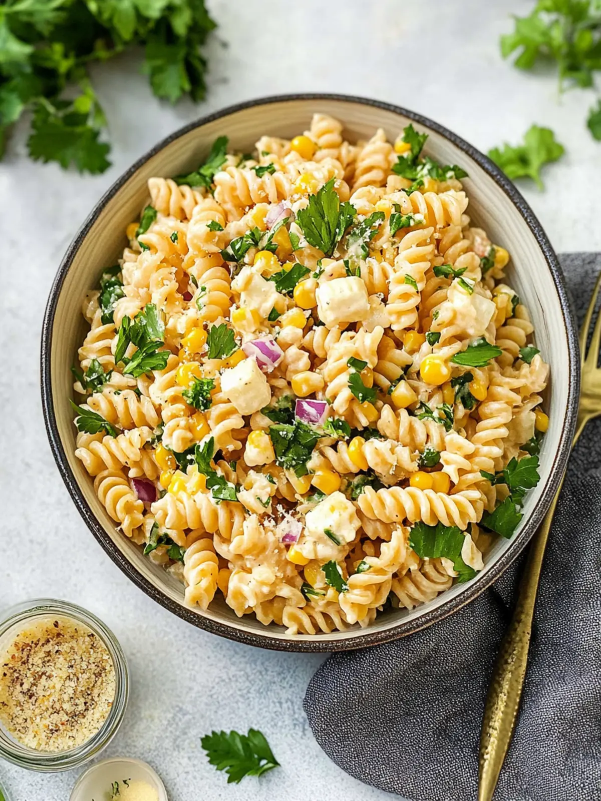 Street Corn Pasta Salad – A Flavorful Twist for BBQs 2 Street Corn Pasta Salad