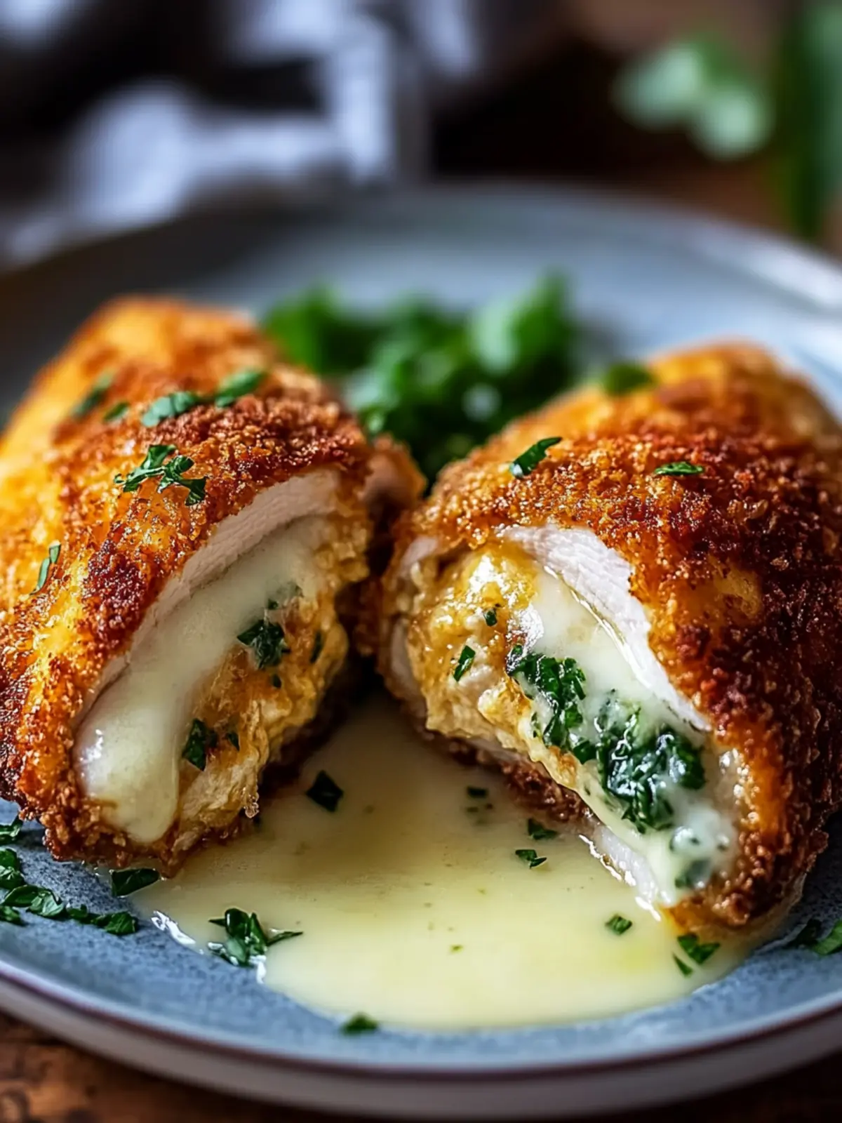 Mouthwatering Chicken Kiev: Golden Crunch with Herb Explosion 4 chicken kiev