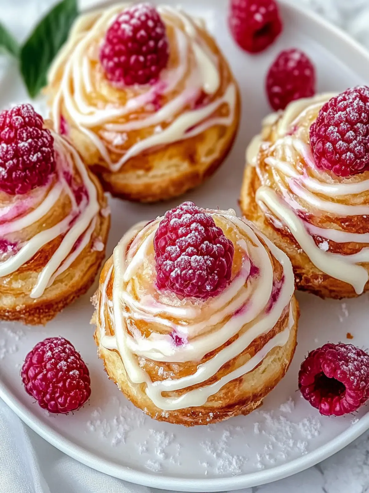 Raspberry Cream Cheese Cruffins: Flaky Bliss Awaits You 2 Raspberry Cream Cheese Cruffins