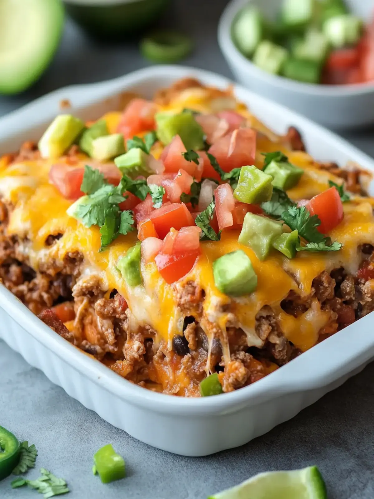 Savor the Flavor with Easy Bake Taco Casserole Tonight 2 Bake Taco Casserole