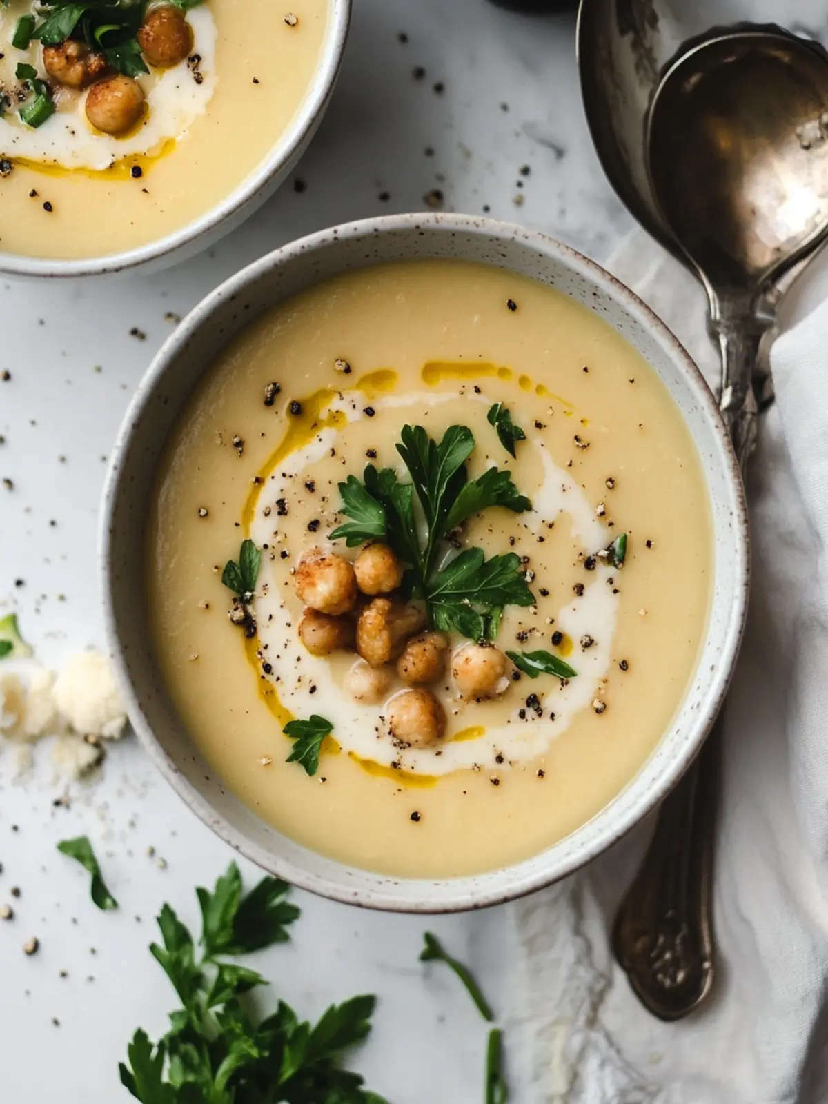 Irresistibly Creamy Cauliflower Soup You'll Love in Minutes 4 Creamy Cauliflower Soup