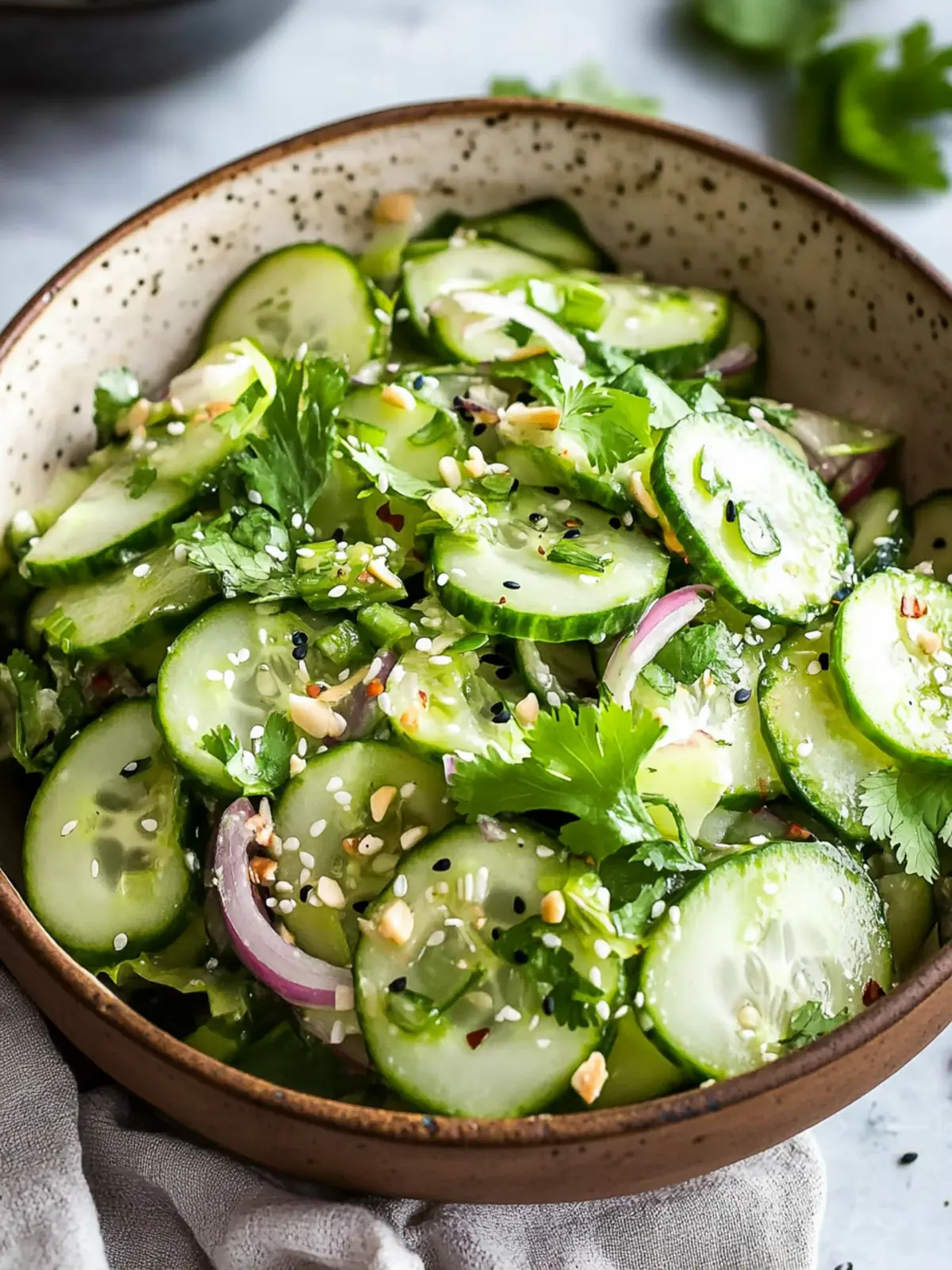 Zesty Asian Cucumber Salad That Ditches Boring Fast Food 5 Asian Cucumber Salad