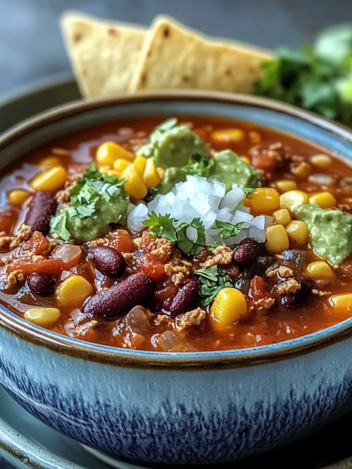 Tex-Mex Taco Soup: A Hearty Bowl of Comfort in 45 Minutes 3 Tex-Mex Taco Soup