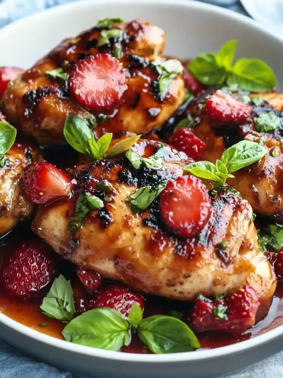 Strawberry Basil Chicken: A Refreshing Summer Festivity 5 Strawberry Basil Chicken