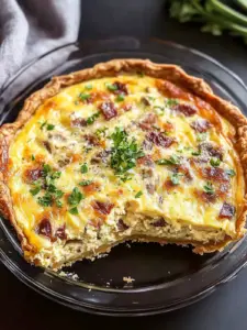 Keto Crustless Quiche Lorraine for Easy, Flavor-Packed Mornings 6 Crustless Quiche Lorraine