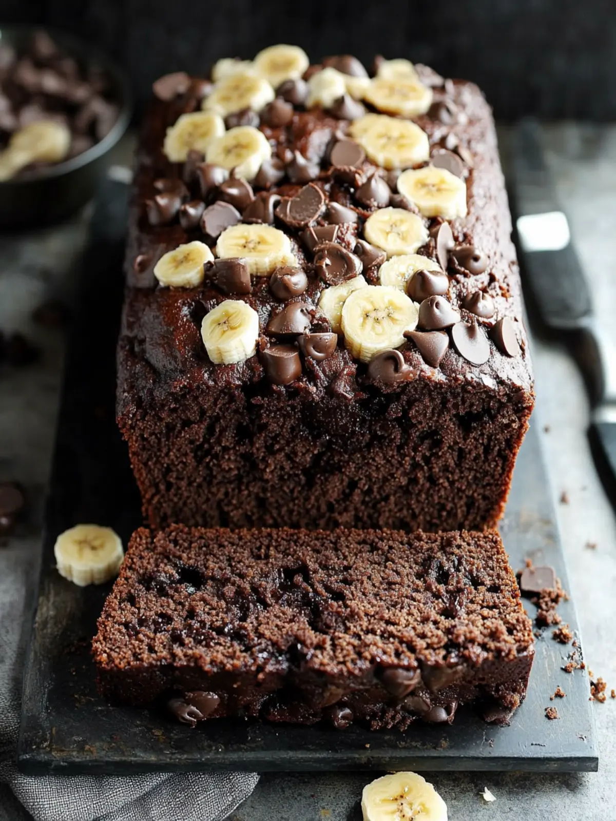 Decadent Chocolate Banana Bread for Your Cozy Mornings 5 Chocolate Banana Bread