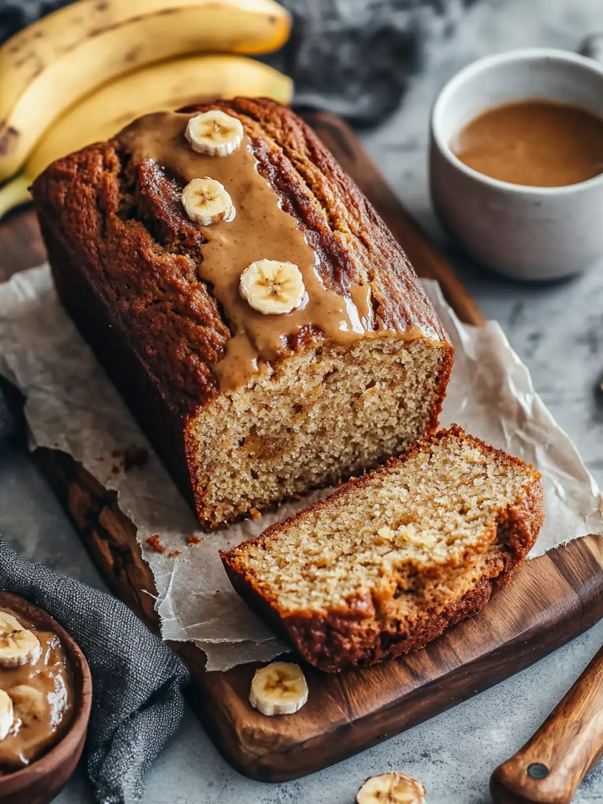 Delicious Peanut Butter Banana Bread to Elevate Your Snack Time 2 Peanut Butter Banana Bread