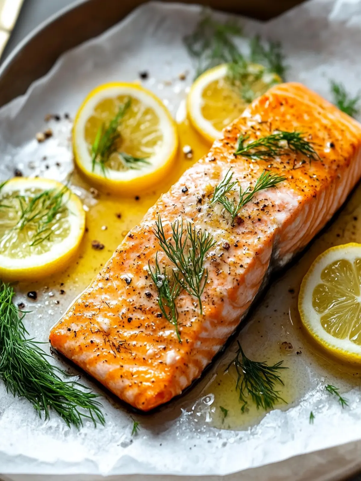 Baked Salmon with Dill and Lemon for Effortless Dinner Bliss 3 Baked Salmon with Dill and Lemon