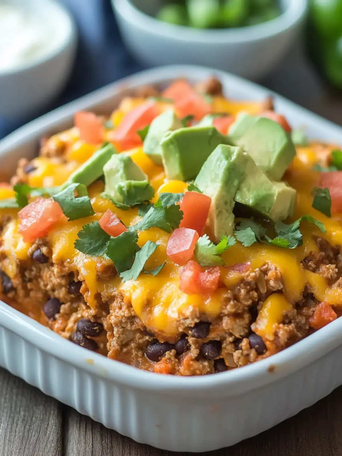Savor the Flavor with Easy Bake Taco Casserole Tonight 4 Bake Taco Casserole