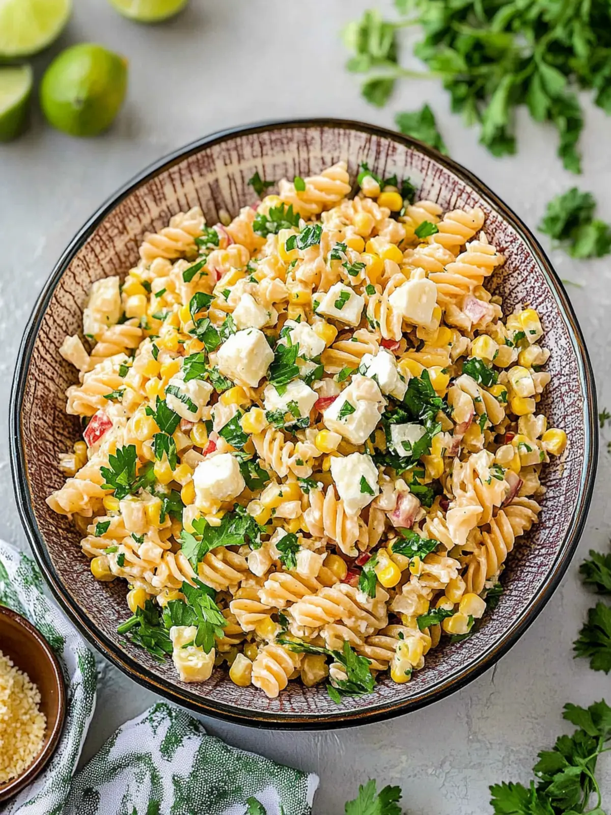 Street Corn Pasta Salad – A Flavorful Twist for BBQs 4 Street Corn Pasta Salad