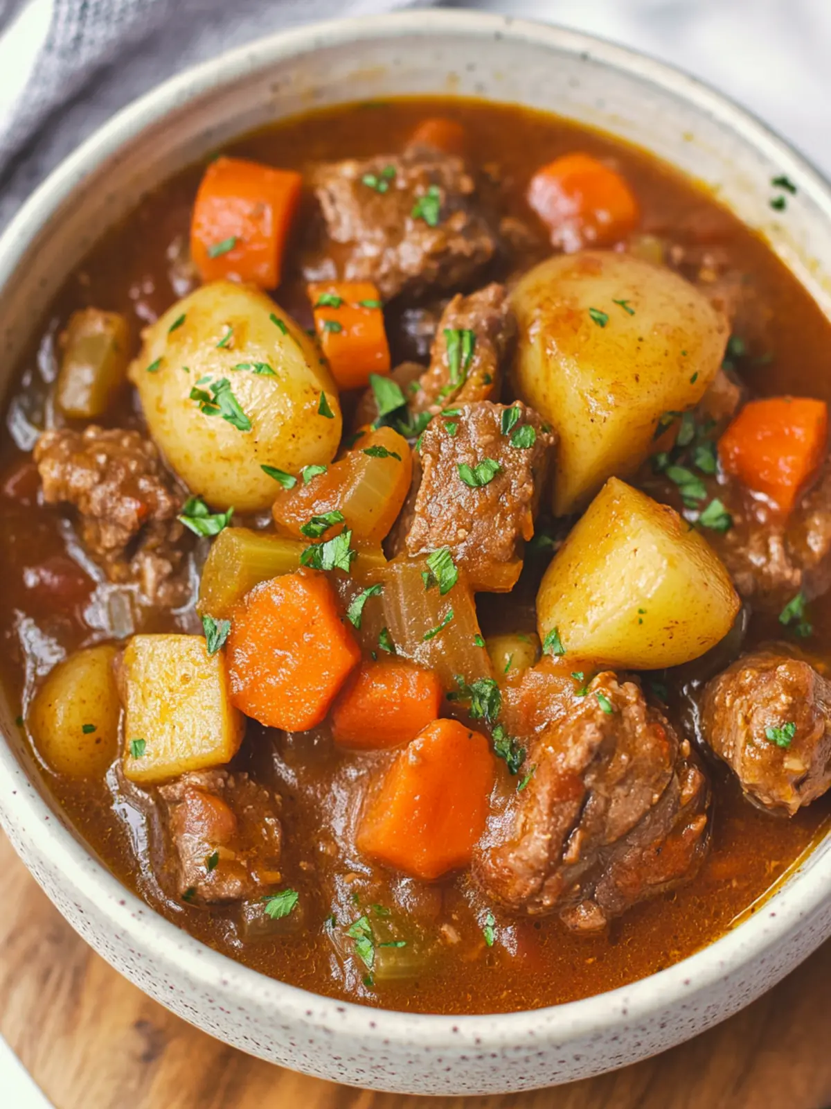 Root Beer Infused Slow Cooker Beef Stew for Cozy Nights 4 Slow Cooker Beef Stew