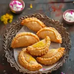 Delicious Homemade Gujiya with Irresistible Mawa Filling 7 Gujiya