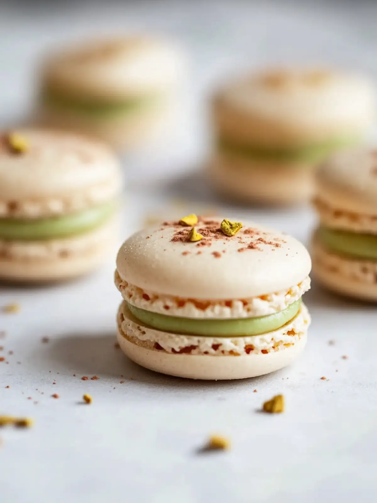Delicious Thandai Macarons: A Festive Flavor Adventure 3 Thandai Macarons
