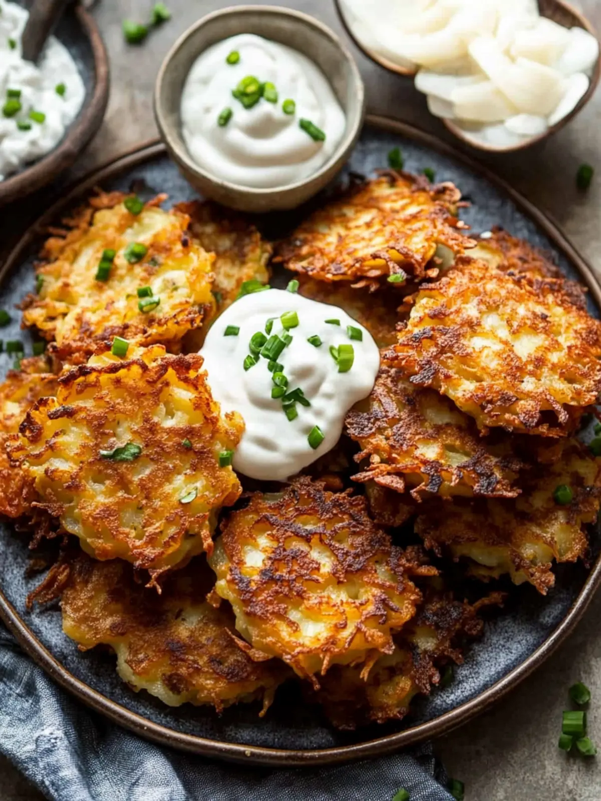 Light & Crispy Potato Latkes You'll Crave After One Bite 5 Light & Crispy Potato Latkes!