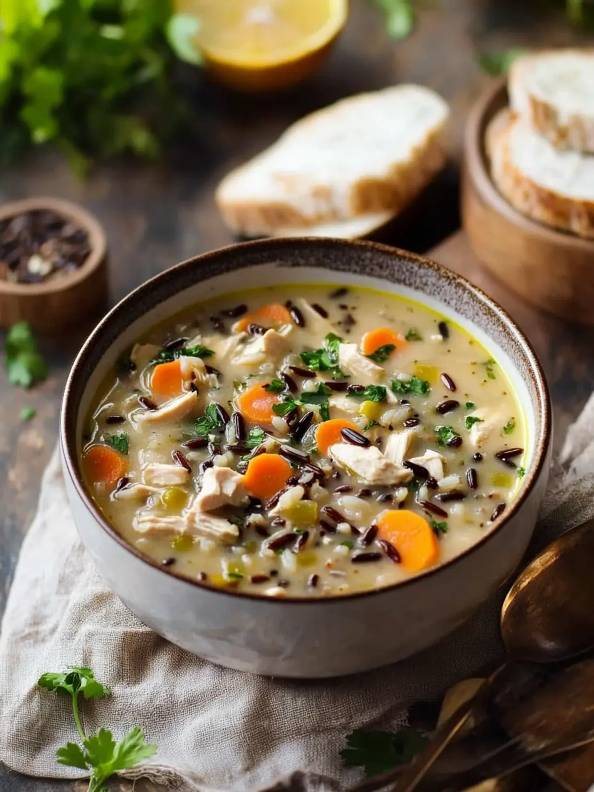Cozy Up with Chicken Wild Rice Soup for Ultimate Comfort 3 Chicken Wild Rice Soup