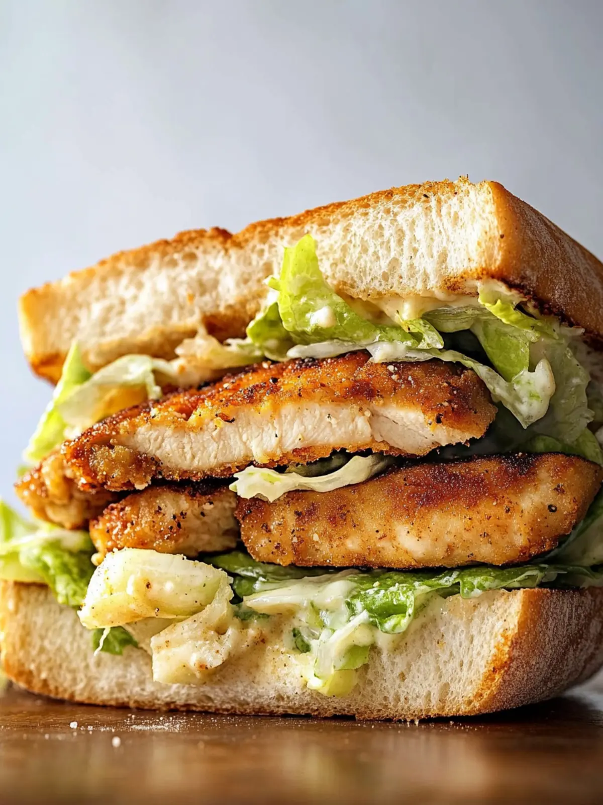 Crispy Chicken Caesar Sandwich that Inspires Meal Prep Magic 3 Chicken Caesar Sandwich