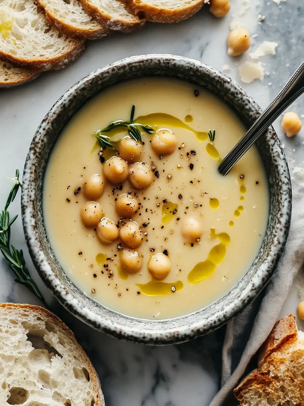 Wholesome Easy Garlic Chickpea Soup in Under 30 Minutes 5 Easy Garlic Chickpea Soup