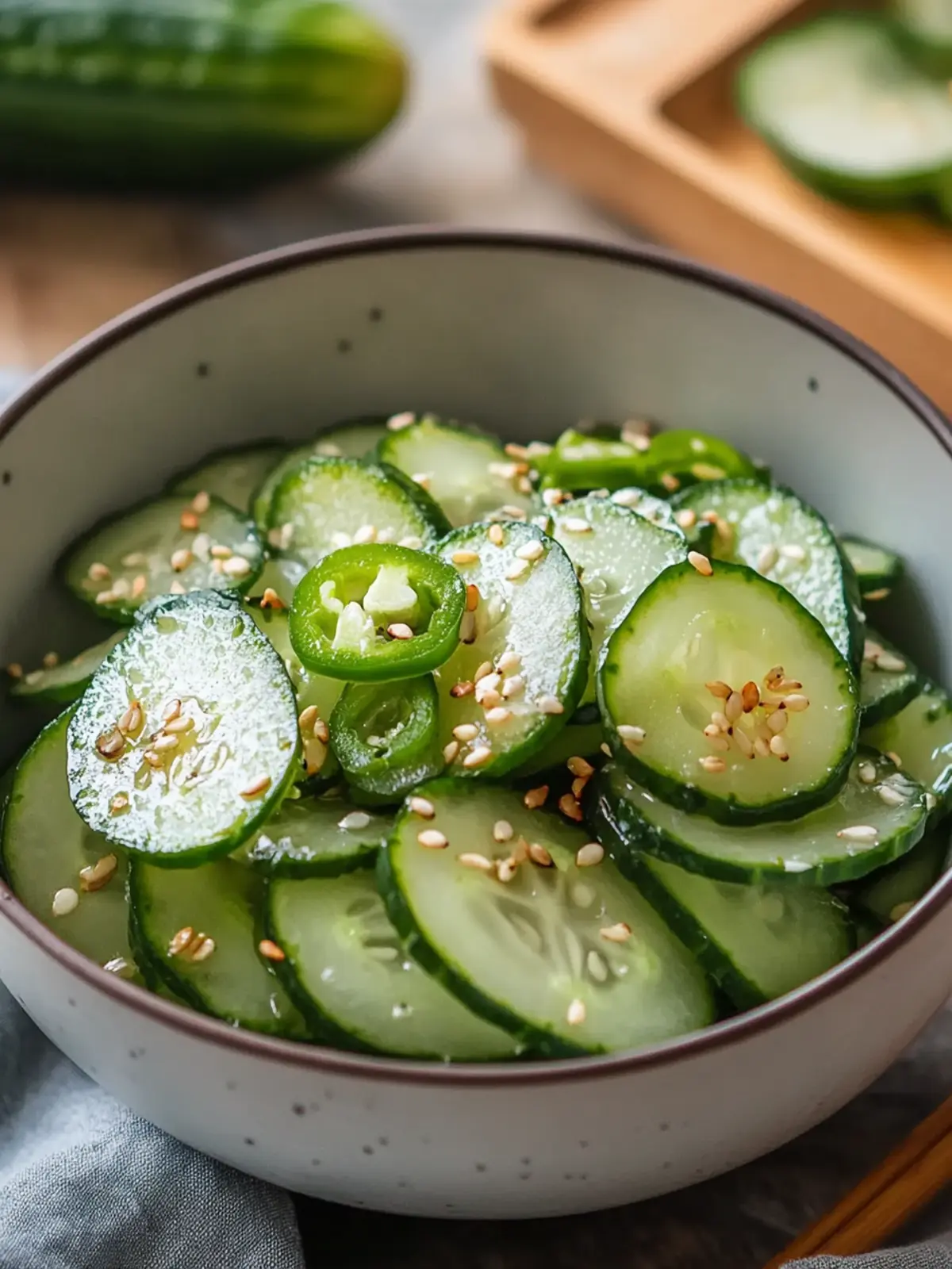 Zesty Japanese Cucumber Salad That Will Brighten Your Day 4 Japanese Cucumber Salad