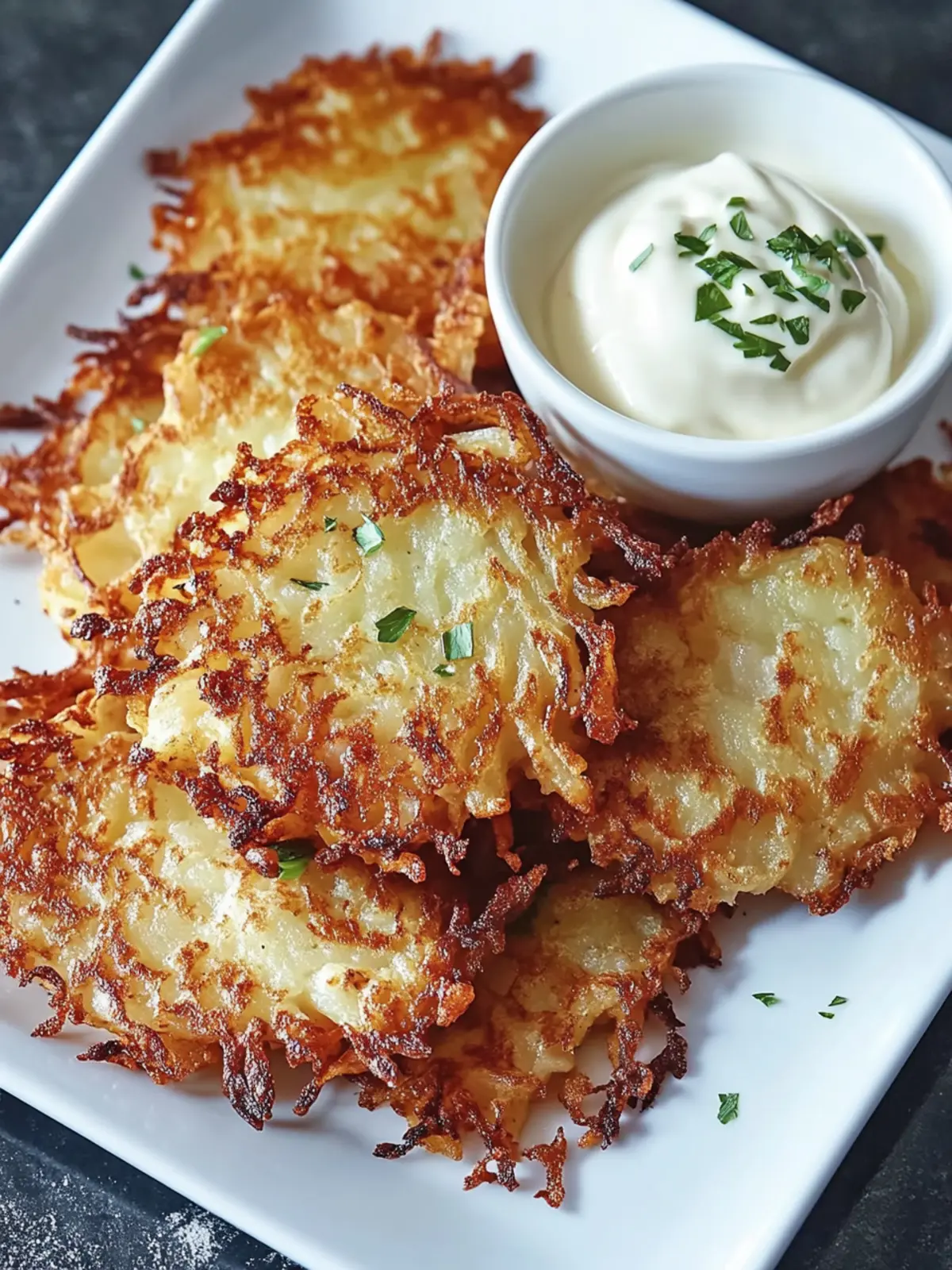 Crispiest Potato Latkes Recipe That'll Wow Your Taste Buds 3 Crispiest Potato Latkes